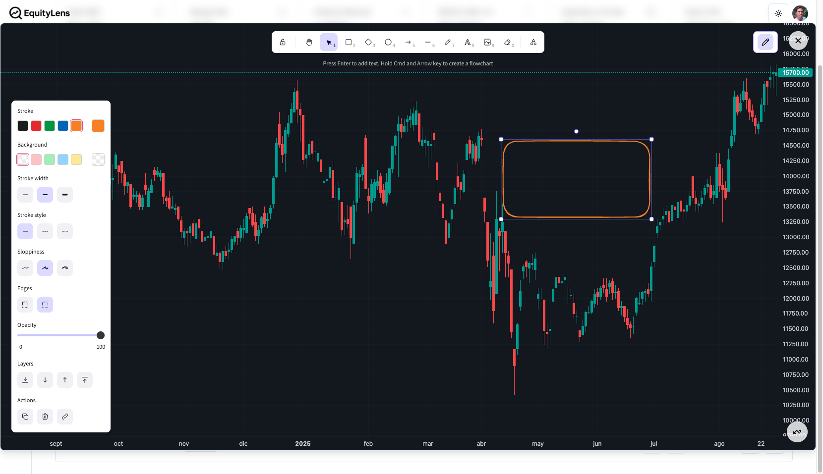 Activá el modo dibujo
